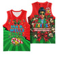 Ida B. Wells Fearless Basketball Jersey Festive Pop Art Comic Christmas