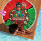 Ida B. Wells Fearless Beach Blanket Festive Pop Art Comic Christmas