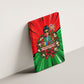 Ida B. Wells Fearless Canvas Wall Art Festive Pop Art Comic Christmas