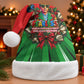 Ida B. Wells Fearless Christmas Santa Hat Festive Pop Art Comic Christmas