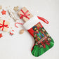 Ida B. Wells Fearless Christmas Stocking Festive Pop Art Comic Christmas