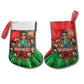 Ida B. Wells Fearless Christmas Stocking Festive Pop Art Comic Christmas