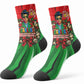 Ida B. Wells Fearless Crew Socks Festive Pop Art Comic Christmas