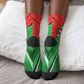 Ida B. Wells Fearless Crew Socks Festive Pop Art Comic Christmas