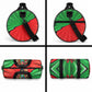 Ida B. Wells Fearless Duffle Bag Festive Pop Art Comic Christmas