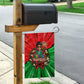 Ida B. Wells Fearless Garden Flag Festive Pop Art Comic Christmas
