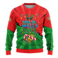 Ida B. Wells Fearless Ugly Christmas Sweater Festive Pop Art Comic Christmas