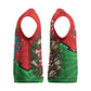Ida B. Wells Fearless Christmas Knitted V-Neck Vest Festive Pop Art Comic Christmas