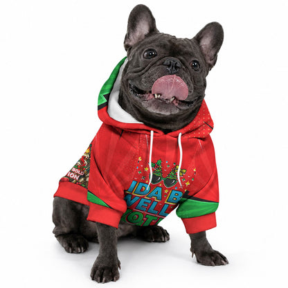 Ida B. Wells Fearless Pet Hoodie Festive Pop Art Comic Christmas