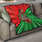 Ida B. Wells Fearless Quilt Festive Pop Art Comic Christmas