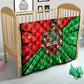 Ida B. Wells Fearless Quilt Festive Pop Art Comic Christmas