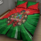 Ida B. Wells Fearless Quilt Bed Set Festive Pop Art Comic Christmas