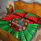 Ida B. Wells Fearless Quilt Bed Set Festive Pop Art Comic Christmas
