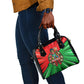 Ida B. Wells Fearless Shoulder Handbag Festive Pop Art Comic Christmas