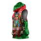 Ida B. Wells Fearless Sleeveless Hoodie Festive Pop Art Comic Christmas
