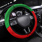Ida B. Wells Fearless Steering Wheel Cover Festive Pop Art Comic Christmas