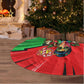 Ida B. Wells Fearless Tree Skirt Festive Pop Art Comic Christmas