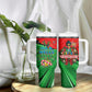 Ida B. Wells Fearless Tumbler With Handle Festive Pop Art Comic Christmas
