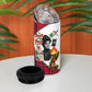Ida B. Wells Power Of The Press Christmas 4 in 1 Can Cooler Tumbler Vintage Plaid Red Torch Holiday