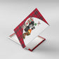 Ida B. Wells Power Of The Press Christmas Canvas Wall Art Vintage Plaid Red Torch Holiday