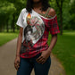 Ida B. Wells Power Of The Press Christmas Cross Shoulder Shirt Vintage Plaid Red Torch Holiday