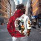 Ida B. Wells Power Of The Press Christmas Hoodie Vintage Plaid Red Torch Holiday