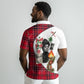 Ida B. Wells Power Of The Press Christmas Polo Shirt Vintage Plaid Red Torch Holiday