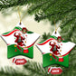 John Lewis Home For Christmas Ceramic Ornament Honoring John Lewis Legacy Light Courage
