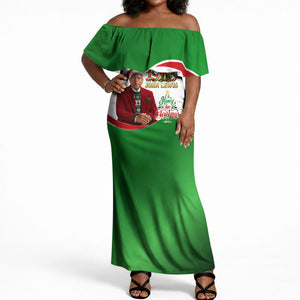 John Lewis Home For Christmas Off Shoulder Maxi Dress Honoring John Lewis Legacy Light Courage