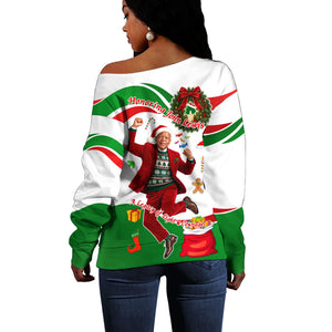 John Lewis Home For Christmas Off Shoulder Sweater Honoring John Lewis Legacy Light Courage
