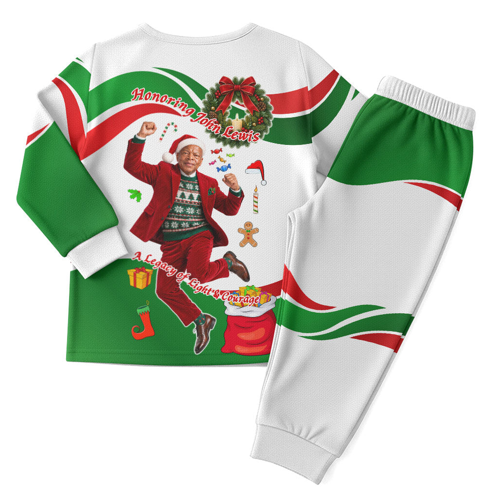 John Lewis Home For Christmas Pajama Set Honoring John Lewis Legacy Light Courage