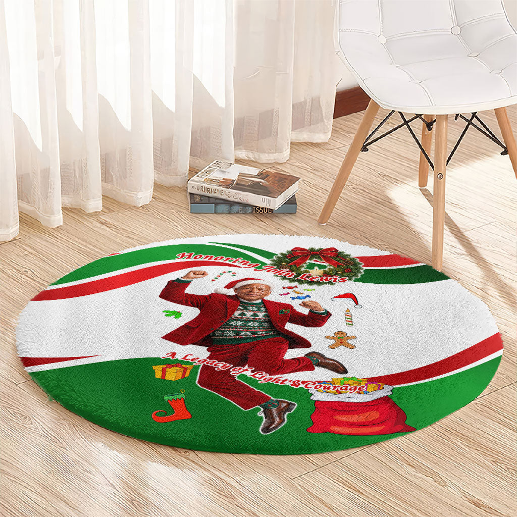 John Lewis Home For Christmas Round Carpet Honoring John Lewis Legacy Light Courage