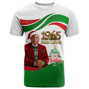 John Lewis Home For Christmas T shirt Honoring John Lewis Legacy Light Courage