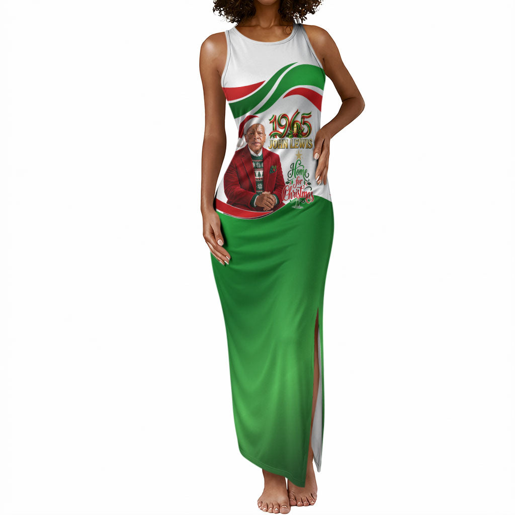 John Lewis Home For Christmas Tank Maxi Dress Honoring John Lewis Legacy Light Courage