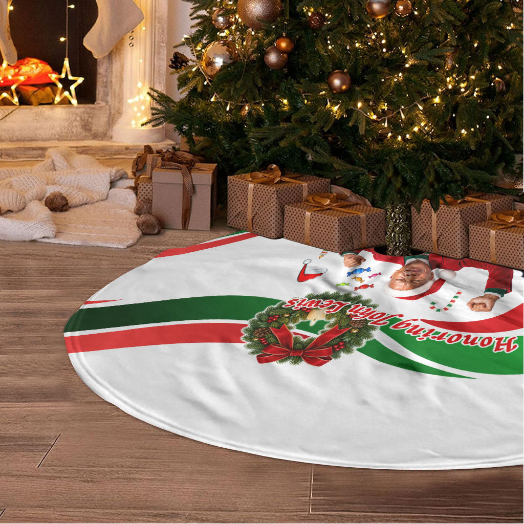 John Lewis Home For Christmas Tree Skirt Honoring John Lewis Legacy Light Courage