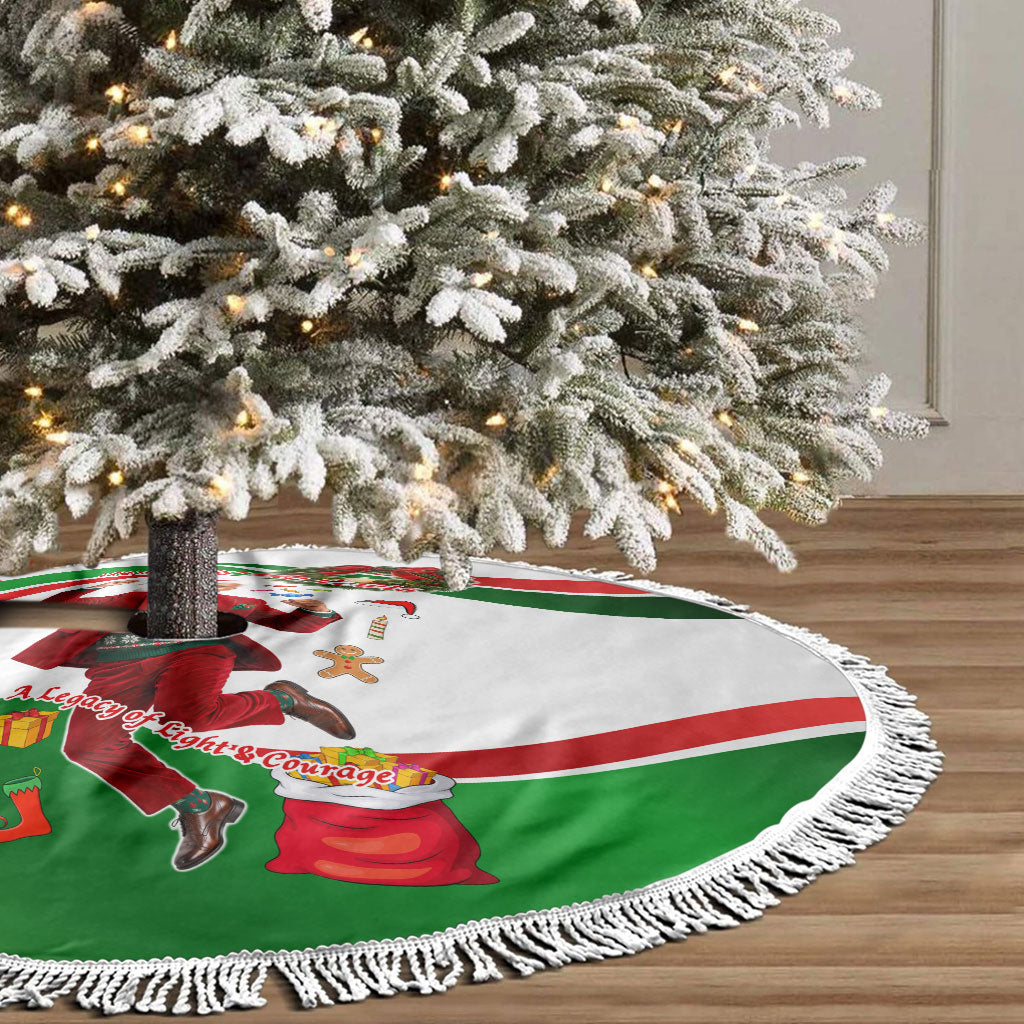John Lewis Home For Christmas Tree Skirt Honoring John Lewis Legacy Light Courage