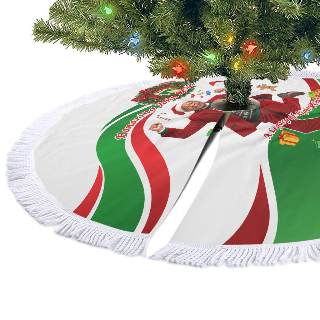 John Lewis Home For Christmas Tree Skirt Honoring John Lewis Legacy Light Courage