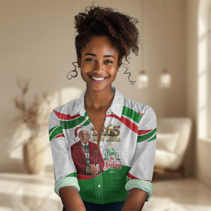 John Lewis Home For Christmas Women Casual Shirt Honoring John Lewis Legacy Light Courage