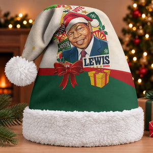 John Lewis Selma 1965 Christmas Santa Hat Civil Rights Courage Hope Peace Festive Holiday Tree