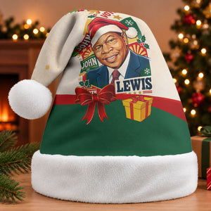 John Lewis Selma 1965 Christmas Santa Hat Civil Rights Courage Hope Peace Festive Holiday Tree
