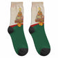 John Lewis Selma 1965 Christmas Crew Socks Civil Rights Courage Hope Peace Festive Holiday Tree