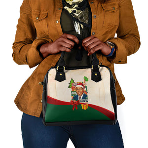 John Lewis Selma 1965 Christmas Shoulder Handbag Civil Rights Courage Hope Peace Festive Holiday Tree
