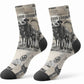 Bose Ikard Black Cowboy Crew Socks Vintage Newspaper Collage Old West African American History Art