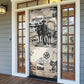 Bose Ikard Black Cowboy Door Cover Vintage Newspaper Collage Old West African American History Art
