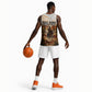 Bose Ikard Black Cowboy Texas Trail Driver Basketball Jersey Vintage Western Desert Collage African American History Art