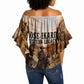 Bose Ikard Black Cowboy Texas Trail Driver Off Shoulder Wrap Waist Top Vintage Western Desert Collage African American History Art