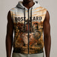 Bose Ikard Black Cowboy Texas Trail Driver Sleeveless Zip Hoodie Vintage Western Desert Collage African American History Art