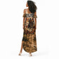 Bose Ikard Black Cowboy Texas Trail Driver Summer Maxi Dress Vintage Western Desert Collage African American History Art