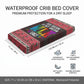 Martin Luther King Jr Christmas Baby Bed Cover Civil Rights Quote Rainbow Gradient