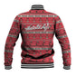 Martin Luther King Jr Christmas Baseball Jacket Civil Rights Quote Rainbow Gradient
